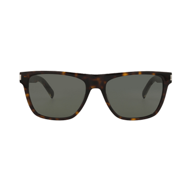 Saint Laurent Round Sunglasses — Brown – Havana Crystal Grey SL 619 002