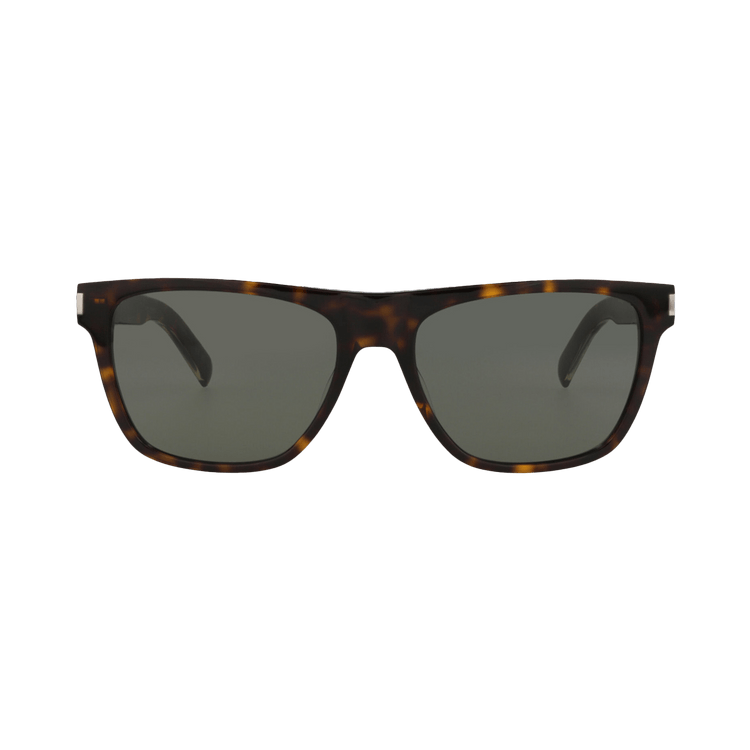 Saint Laurent Round Sunglasses — Brown – Havana Crystal Grey SL 619 002
