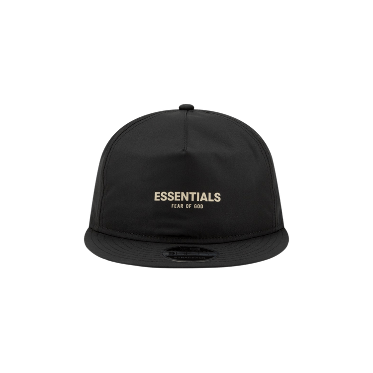 Fear of God Essentials x New Era Retro Crown 9Fifty Strapback Cap 'Black'