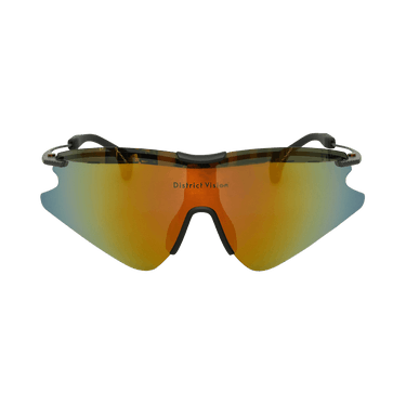 District Vision Kohei Aero Blade Ti Sunglasses — Grey – Amber Gram