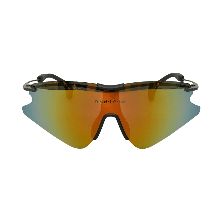 District Vision Kohei Aero Blade Ti Sunglasses — Grey – Amber Gram