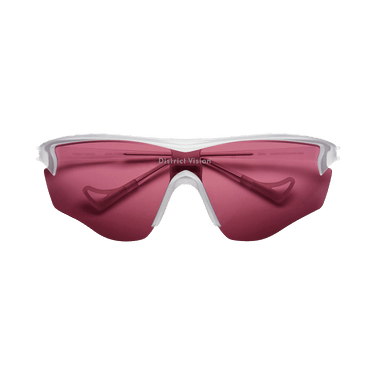 District Vision Junya Racer Sunglasses — Grey – Clear Black Rose Clea
