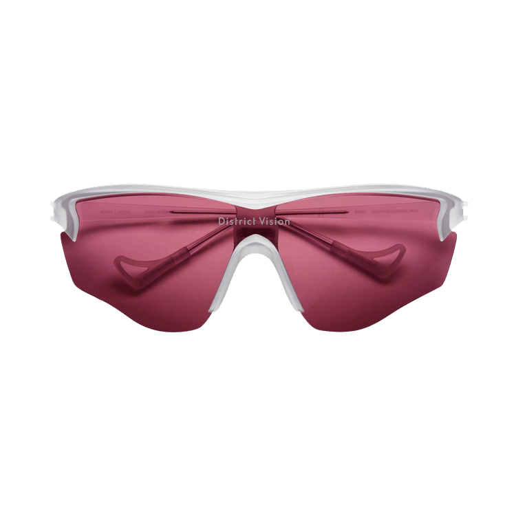 District Vision Junya Racer Sunglasses — Grey – Clear Black Rose Clea