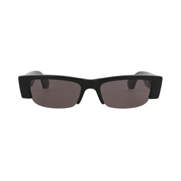 Alexander McQueen Square Sunglasses — Black – Grey AM0404S 001
