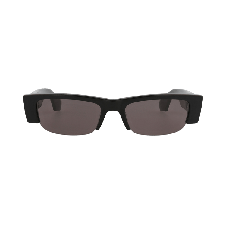 Alexander McQueen Square Sunglasses — Black – Grey AM0404S 001