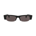 Alexander McQueen Square Sunglasses — Black – Grey AM0404S 001