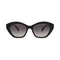 Alexander McQueen Cat Eye Sunglasses — Black – Grey AM0355S 001