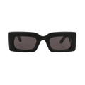 Alexander McQueen Square Sunglasses — Black – Grey AM0433S 001