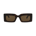 Alexander McQueen Square Sunglasses — Brown – Havana AM0433S 002