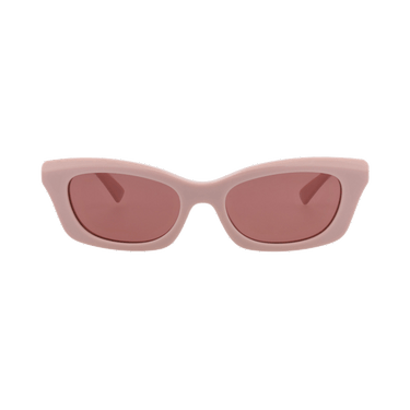 Alexander McQueen Square Sunglasses — Pink – Red AM0474S