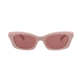 Alexander McQueen Square Sunglasses — Pink – Red AM0474S