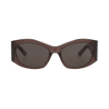 Balenciaga Square Sunglasses — Brown – Grey BB0329S 004