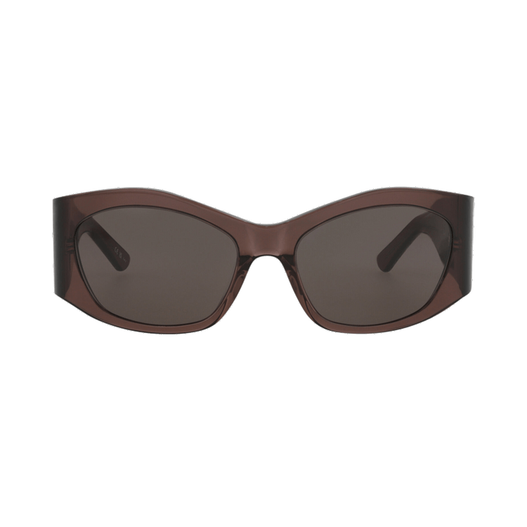 Balenciaga Square Sunglasses — Brown – Grey BB0329S 004