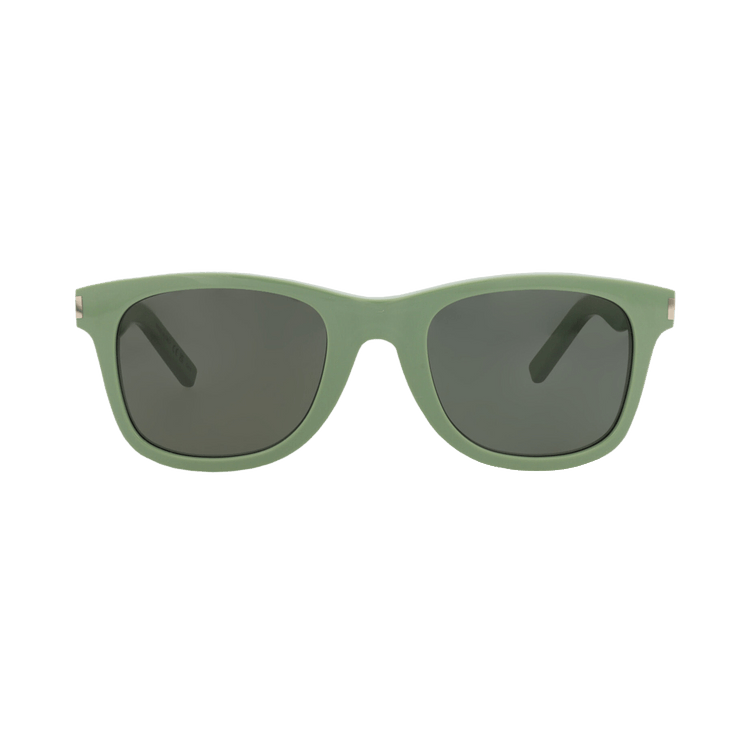 Saint Laurent Square Sunglasses — Green – Grey 51 081