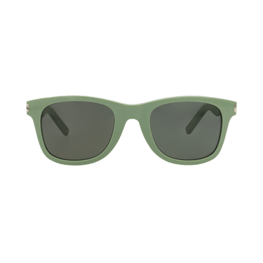 Saint Laurent Square Sunglasses — Green – Grey 51 081