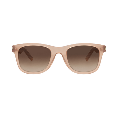 Saint Laurent Square Sunglasses — Orange – Brown 51 082