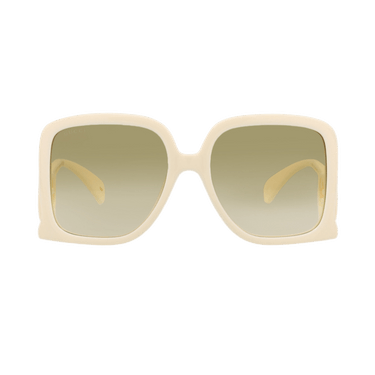 Gucci Square Sunglasses — Cream – Ivory Brown GG1326S 002