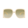 Gucci Square Sunglasses — Cream – Ivory Brown GG1326S 002