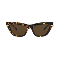 Bottega Veneta Cat Eye Sunglasses — Brown – Havana Gold BV1241S 002