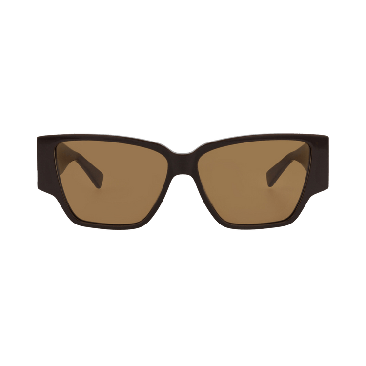 Bottega Veneta Square Sunglasses — Brown – BV1285S 003