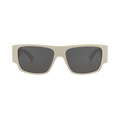 Bottega Veneta Square Sunglasses — White – Grey BV1286S 004