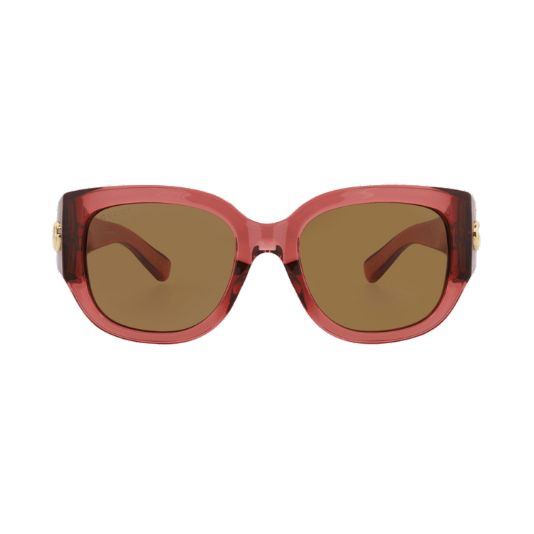 Gucci Round Sunglasses — Red – Brown GG1599SA 003