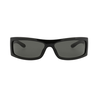 Gucci Shield Sunglasses — Black – Grey GG1492S 007