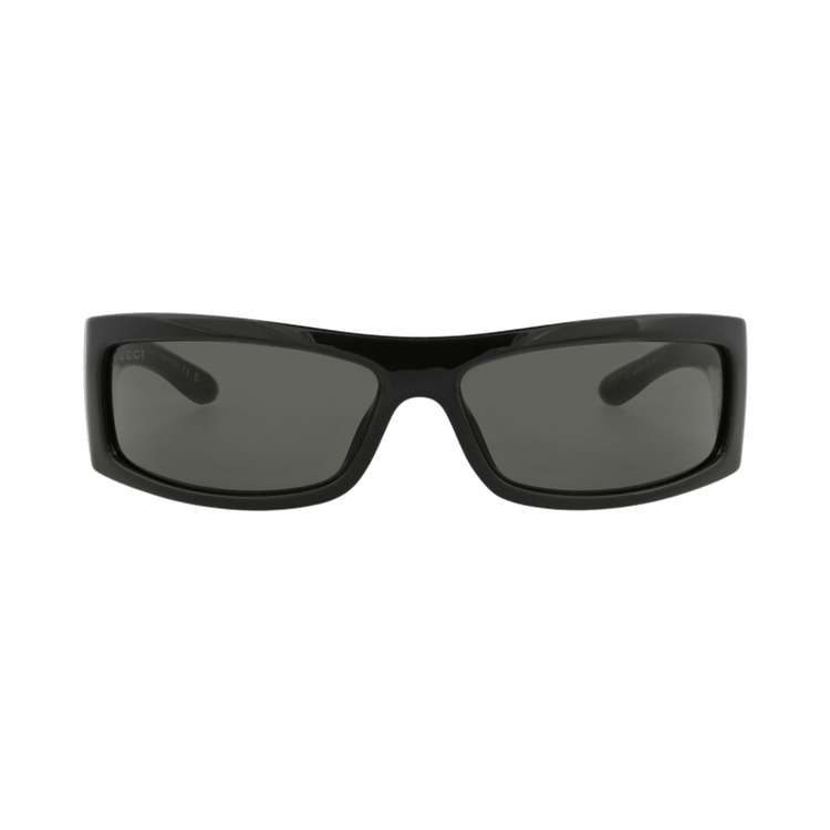 Gucci Shield Sunglasses — Black – Grey GG1492S 007