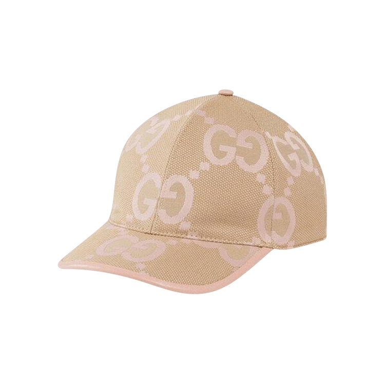 Gucci Jumbo GG Baseball Hat 'Beige/Light Pink'