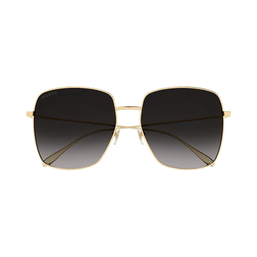 Gucci Square Sunglasses — Gold – Grey GG1031S 009