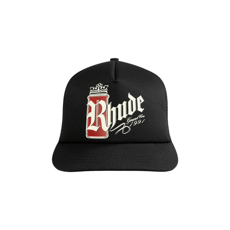 Rhude Fumar 91 Trucker Hat 'Black/White/Red' – SS26HA032113172