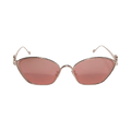 Loewe Anagram Sunglasses — Gold – Shiny Rose Bordeaux Mirror LW40115U 28U