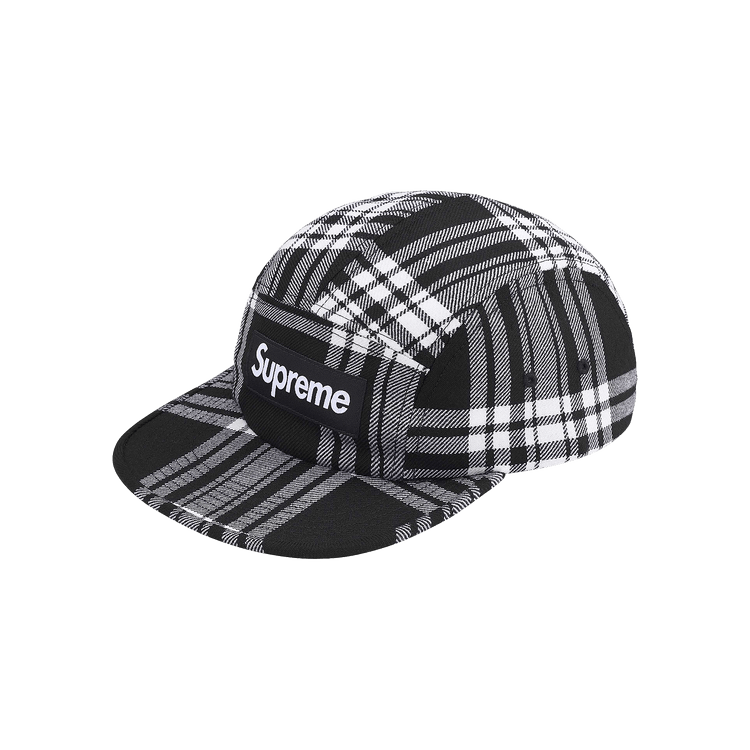 Supreme Lochcarron Camp Cap 'Black' – FW25H78