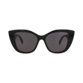Alexander McQueen Cat Eye-Frame Recycled Acetate Sunglasses — Multi-Color
