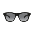 Alexander McQueen Square-Frame Recycled Acetate Sunglasses — Multi-Color – Black Grey AM0421S 30014615 001