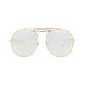 Gucci Aviator-Frame Metal Sunglasses — Gold – Transparent GG1479S 30014509 001