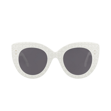Alaïa Cat Eye-Frame Acetate Sunglasses — Grey – White 002