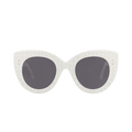Alaïa Cat Eye-Frame Acetate Sunglasses — Grey – White 002