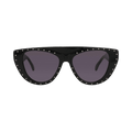 Alaïa Cat Eye-Frame Acetate Sunglasses — Multi-Color