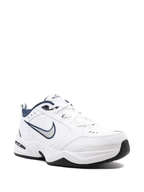 Nike Air Monarch IV (4E) "Whitw/Metallic Silver" sneakers