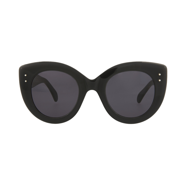 Alaïa Cat Eye Frame Acetate Sunglasses — Grey