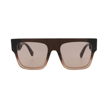 Stella McCartney Square Frame Acetate Sunglasses — Brown