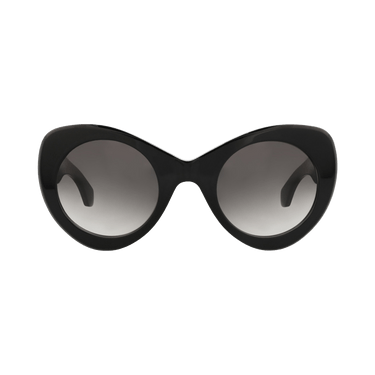 Alaïa Cat Eye-Frame Recycled Acetate Sunglasses — Black – 002