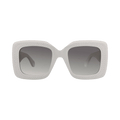 Alaïa Square-Frame Recycled Acetate Sunglasses — Grey – AA0065S 30014218