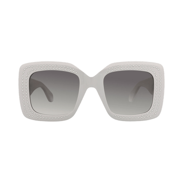 Alaïa Square-Frame Recycled Acetate Sunglasses — Grey – AA0065S 30014218