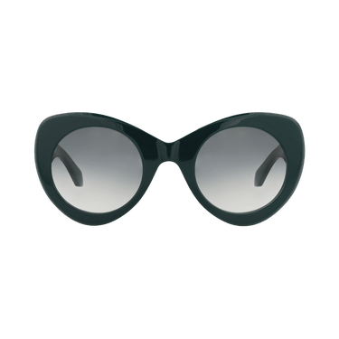 Alaïa Cat Eye-Frame Recycled Acetate Sunglasses — Green