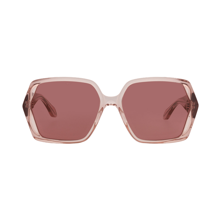 Alaïa Square-Frame Recycled Acetate Sunglasses — Pink – Red AA0077S 30015129