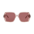 Alaïa Square-Frame Recycled Acetate Sunglasses — Pink – Red AA0077S 30015129