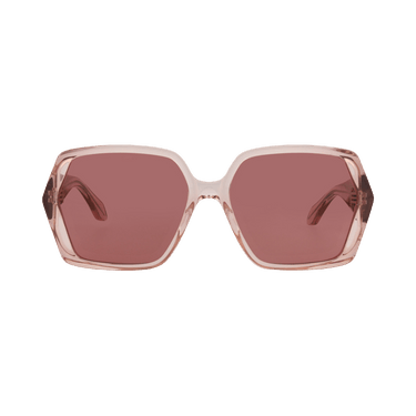 Alaïa Square-Frame Recycled Acetate Sunglasses — Pink – Red AA0077S 30015129