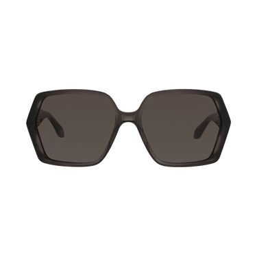 Alaïa Square-Frame Recycled Acetate Sunglasses — Grey